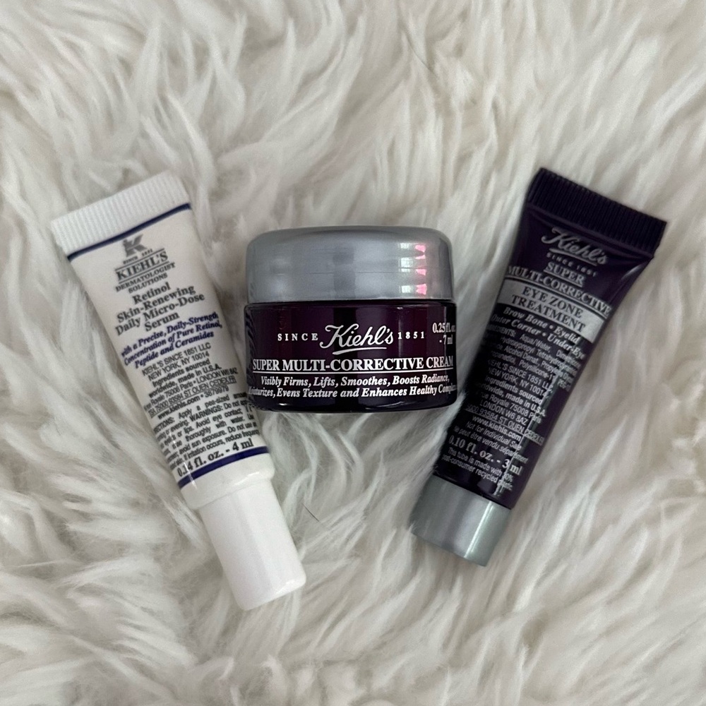 KIEHL’s | Skincare Trio Targeting Fine Lines and Wrinkles